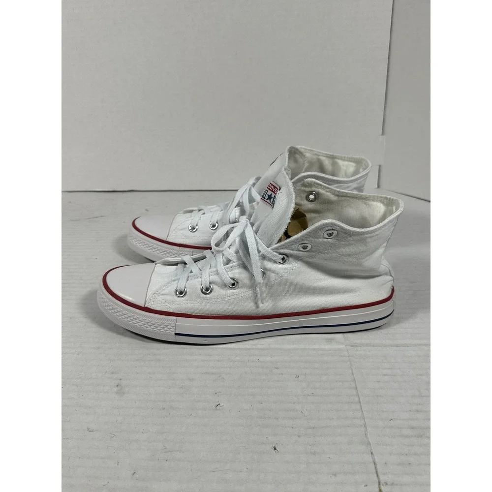 Converse Chuck Taylor All Star High Top White Canvas Mens 10 Womens 11.5 101010